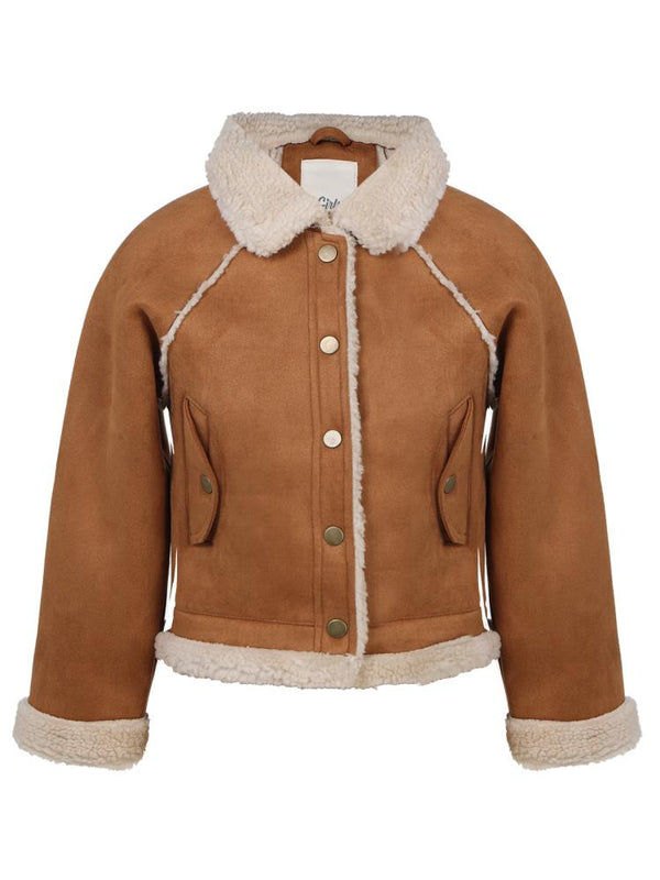 Civil Girls 6-9 Yaş Mont - Kahverengi