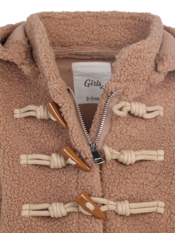 Civil Girls 2-5 Yaş Ceket - Kahve