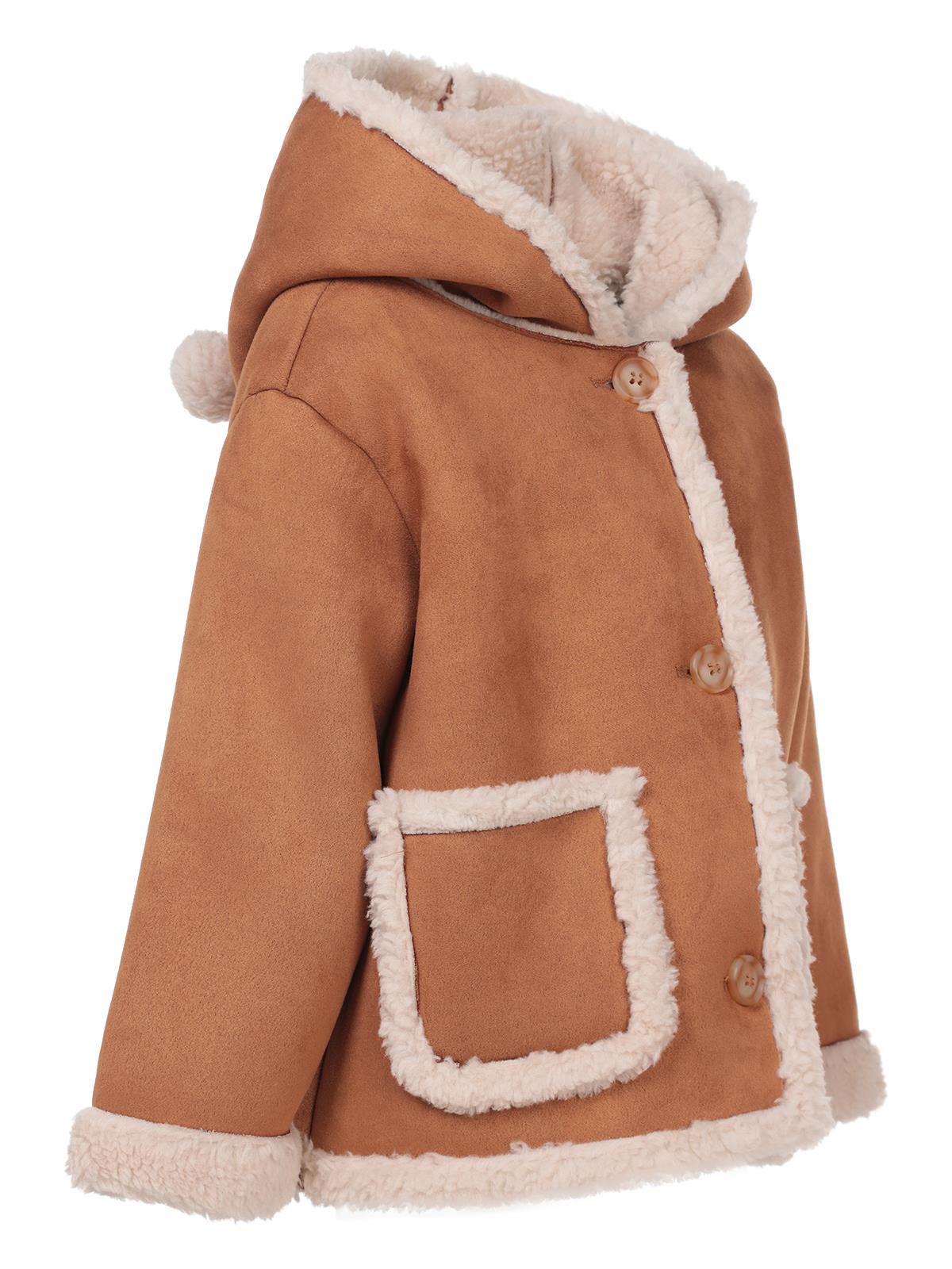 Civil Girls 2-5 Yaş Mont - Kahverengi