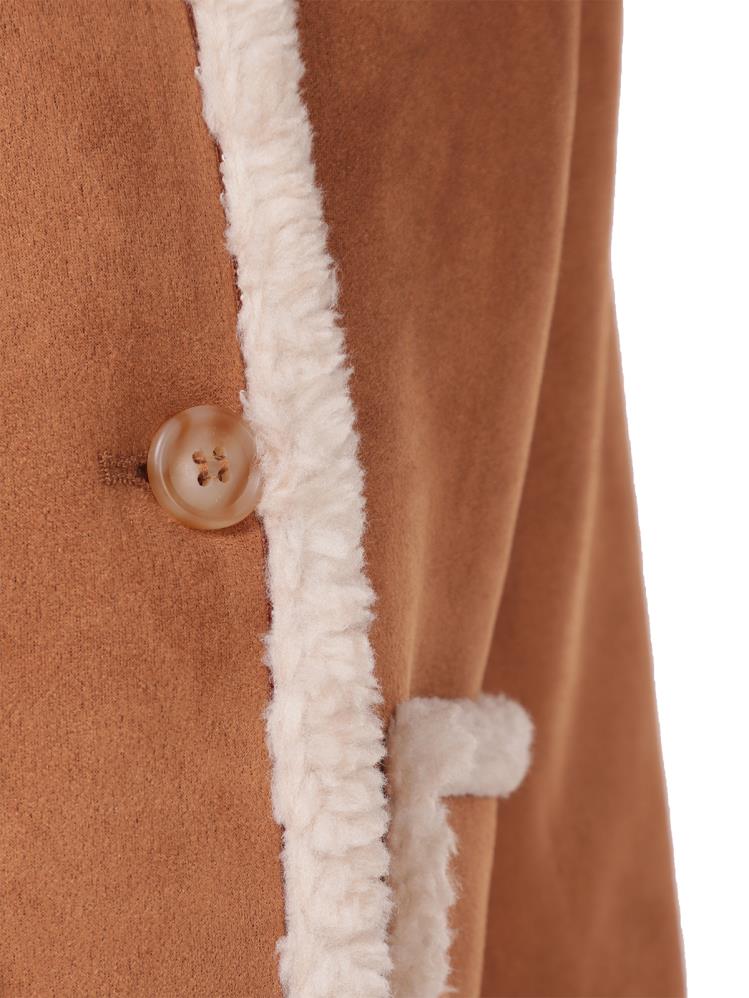 Civil Girls 2-5 Yaş Mont - Kahverengi