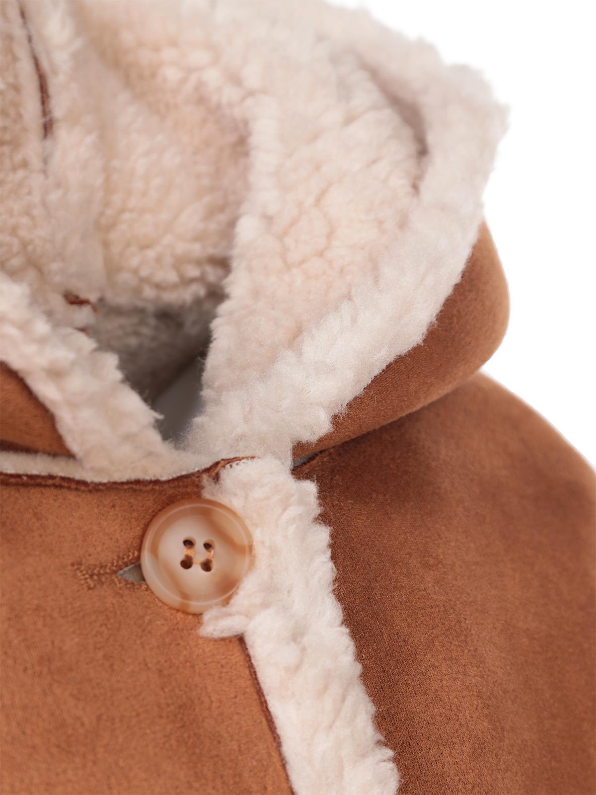 Civil Girls 2-5 Yaş Mont - Kahverengi