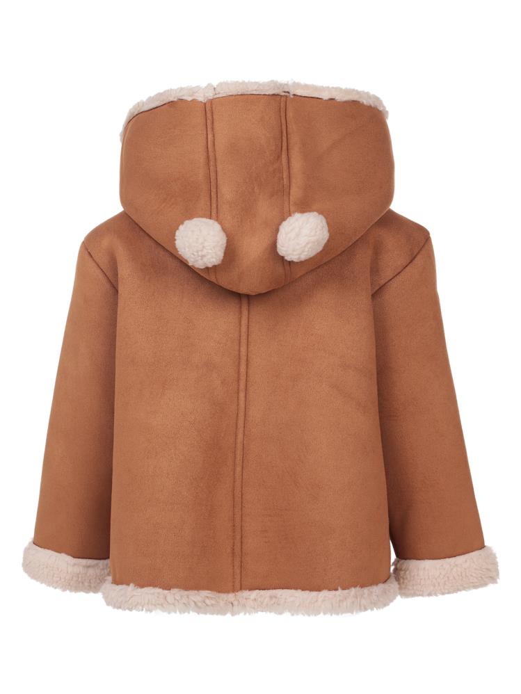 Civil Girls 2-5 Yaş Mont - Kahverengi