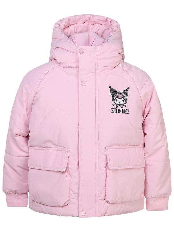 Kuromi 6-9 Yaş Mont - Pembe
