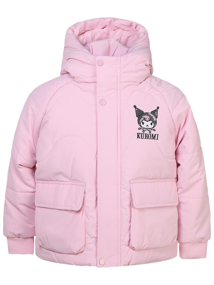 Kuromi 6-9 Yaş Mont - Pembe