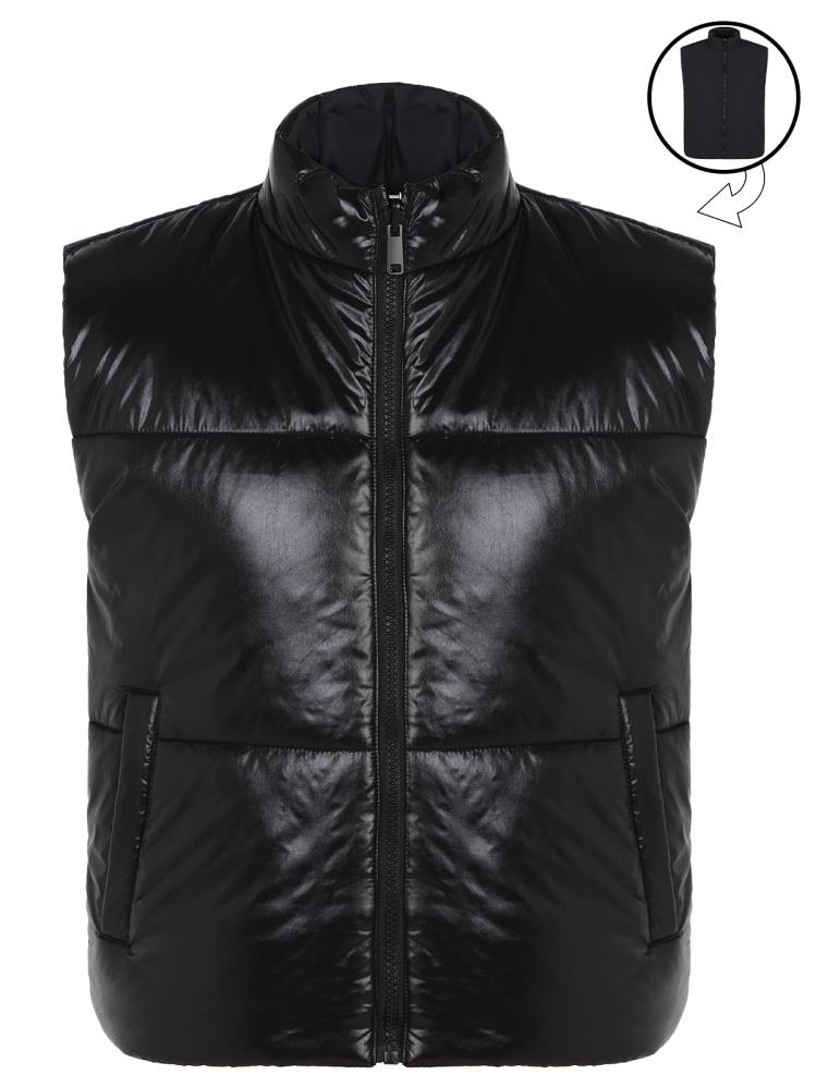 Civil Girls 10-13 Yaş Yelek - Siyah