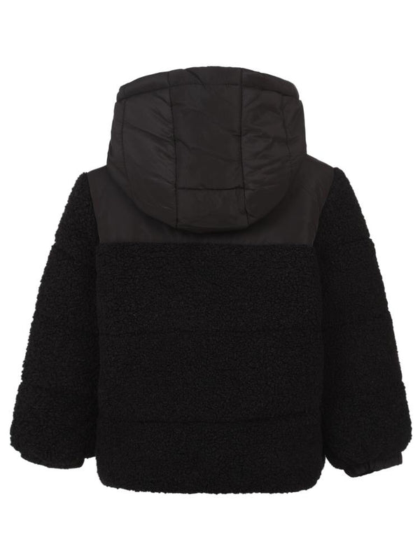 Civil Boys Future Baskılı Kapşonlu 2-5 Yaş Mont - Siyah