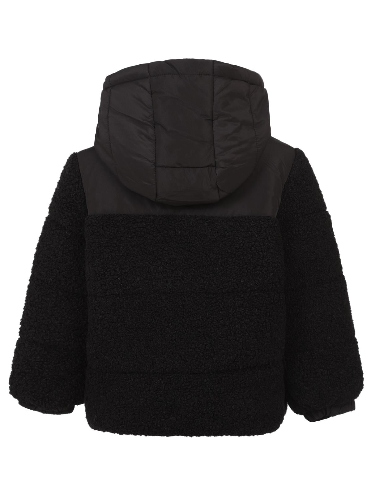 Civil Boys Future Baskılı Kapşonlu 2-5 Yaş Mont - Siyah