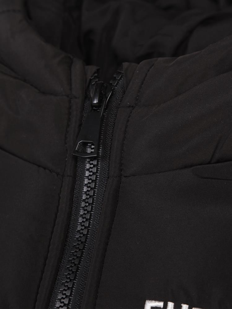 Civil Boys Future Baskılı Kapşonlu 2-5 Yaş Mont - Siyah