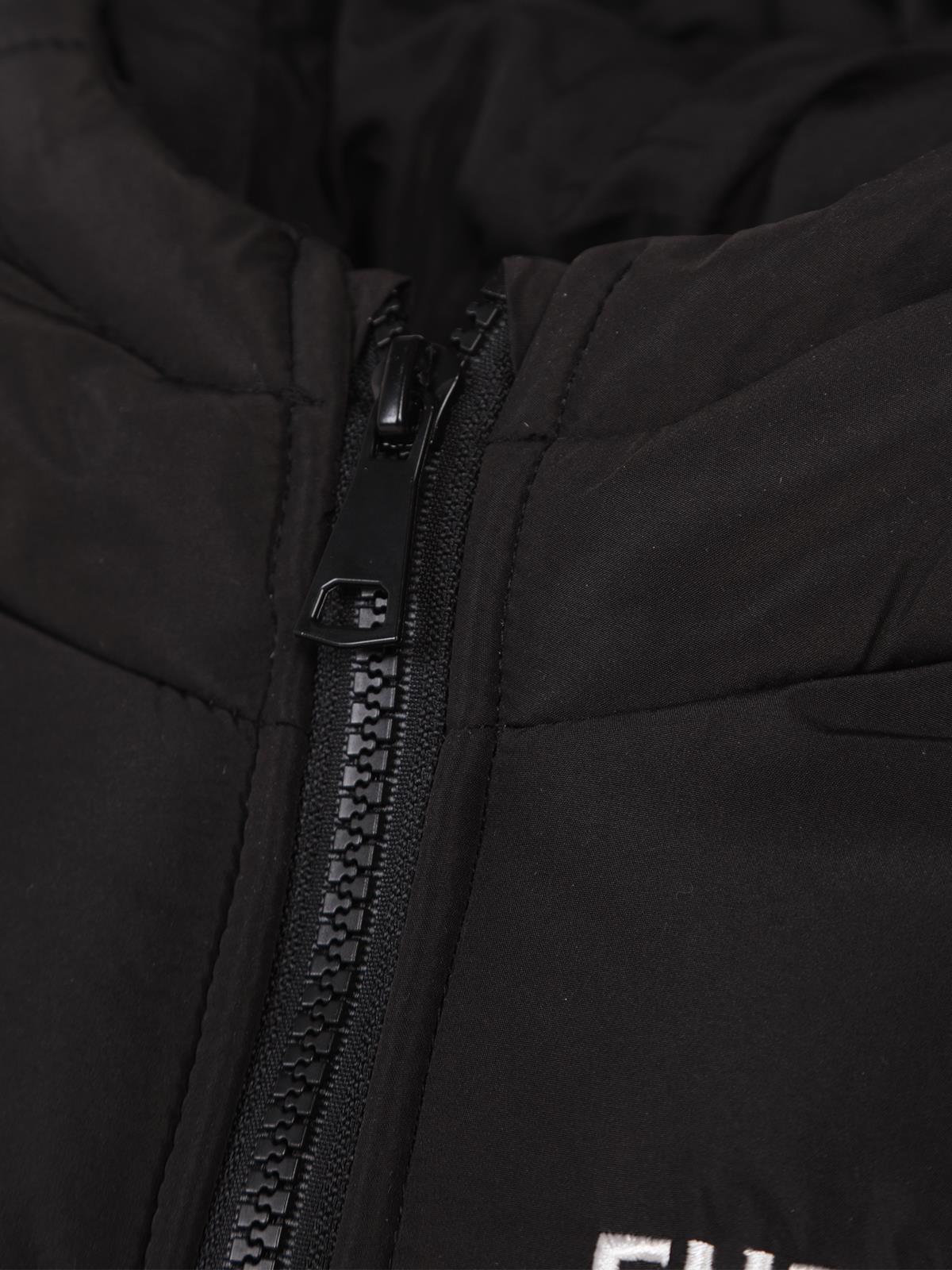 Civil Boys Future Baskılı Kapşonlu 2-5 Yaş Mont - Siyah