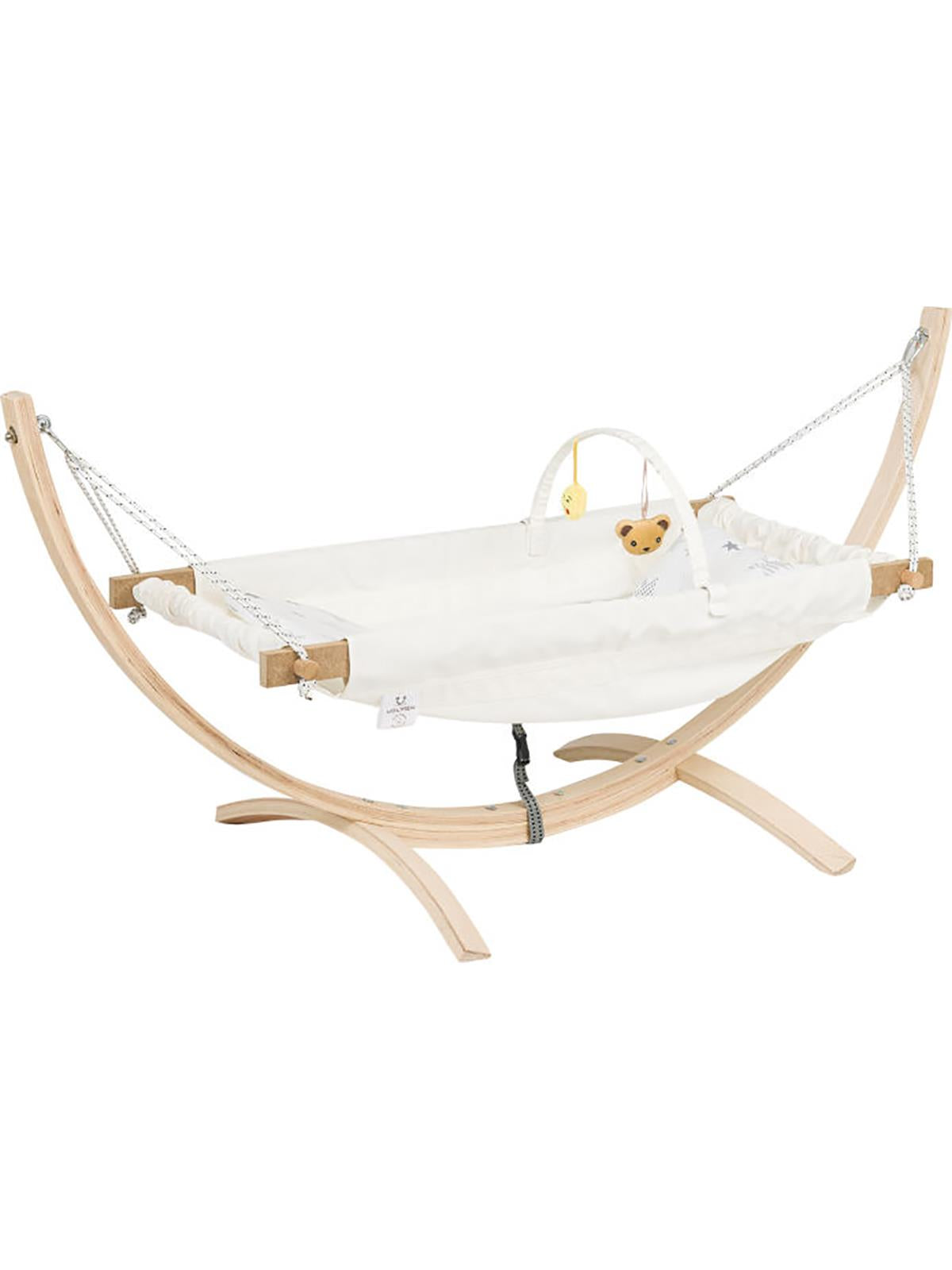 Holmen Fethiye Ahşap Hamak - Ekru