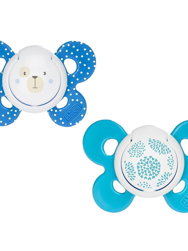 Chicco 2'li Silikon Emzik 6-16 Ay