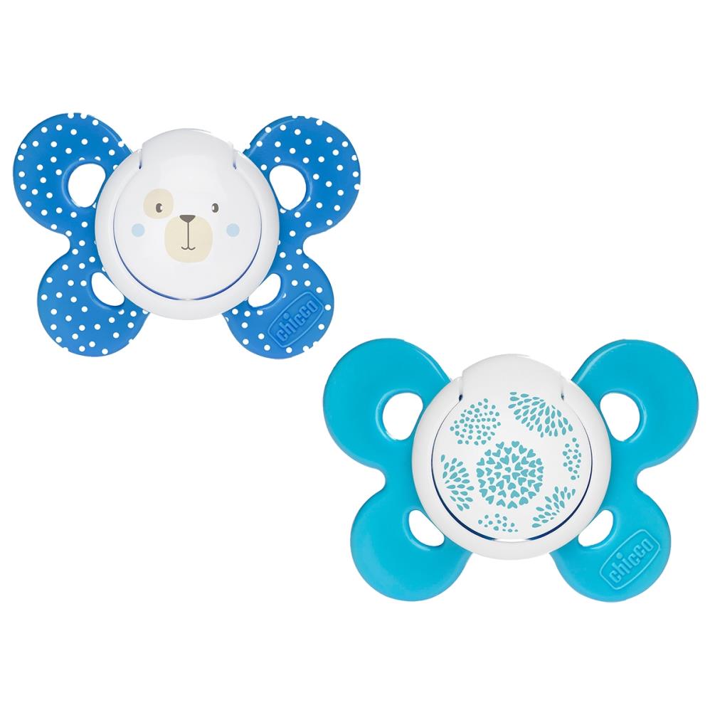 Chicco 2'li Silikon Emzik 6-16 Ay