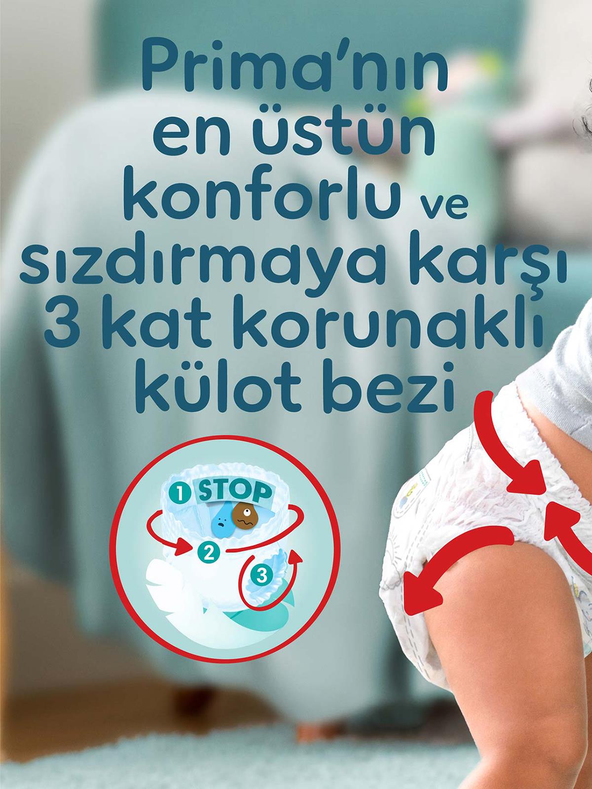 Prima Premium Care Külot Bez 4 Beden 44'lü