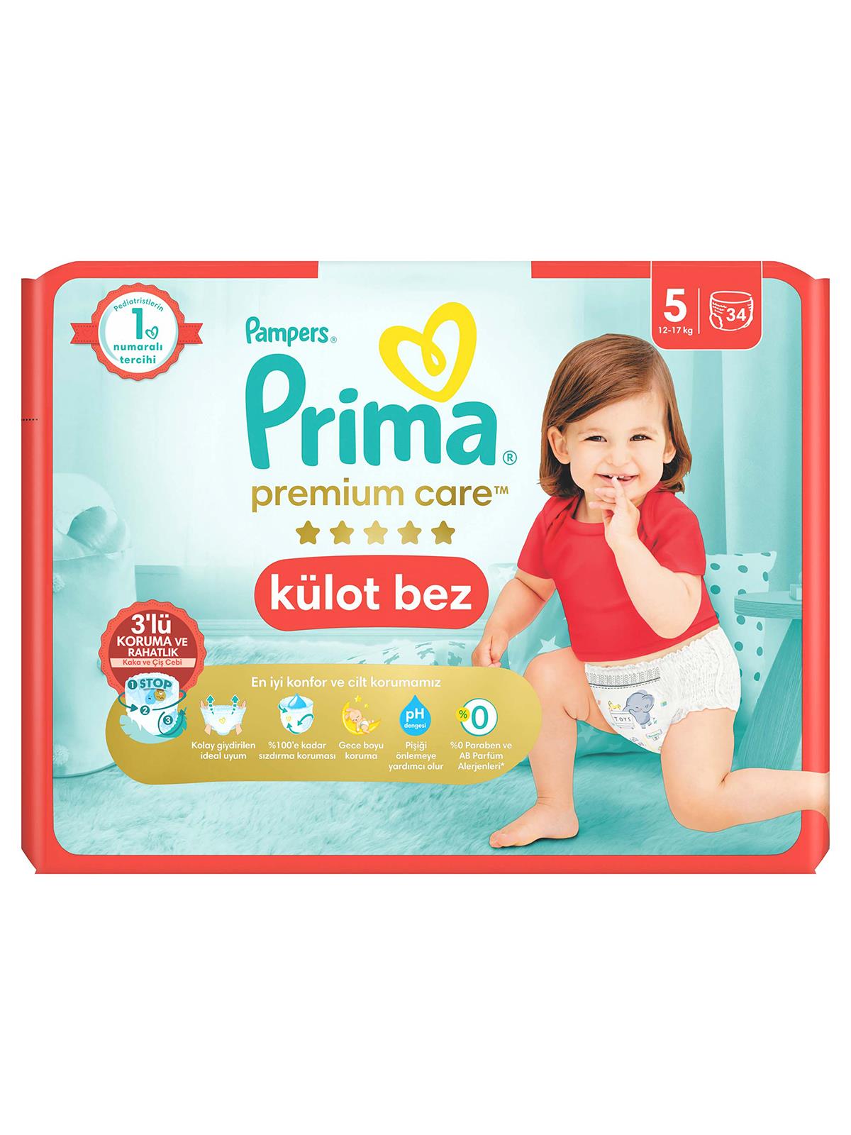 Prima Premium Care Külot Bez 5 Beden 34'lü