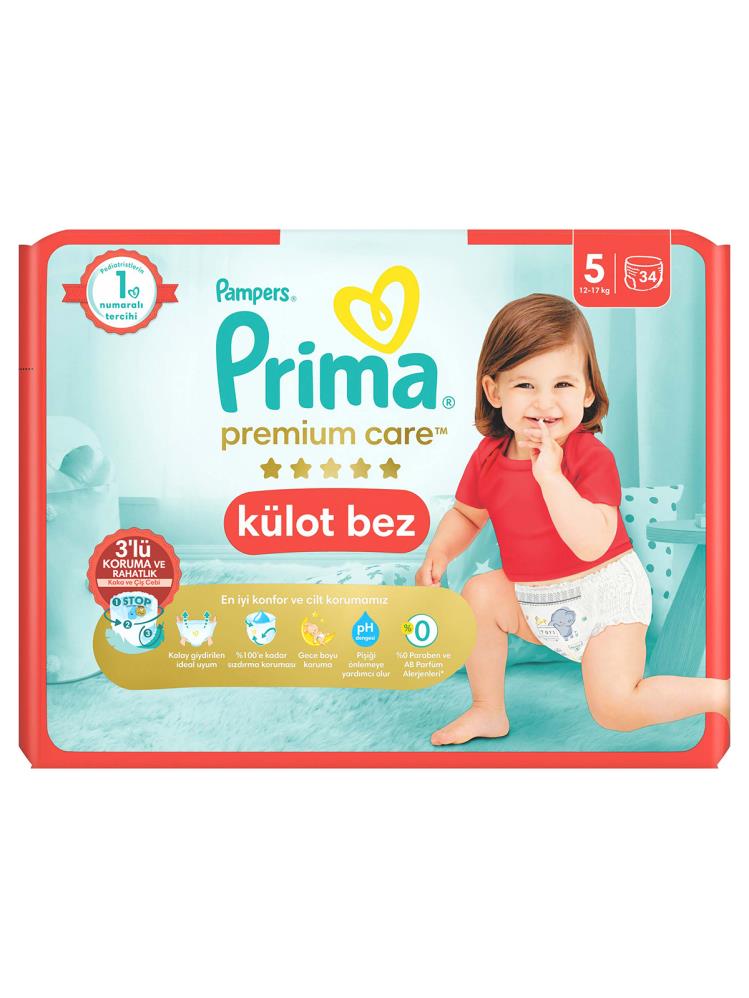 Prima Premium Care Külot Bez 5 Beden 34'lü