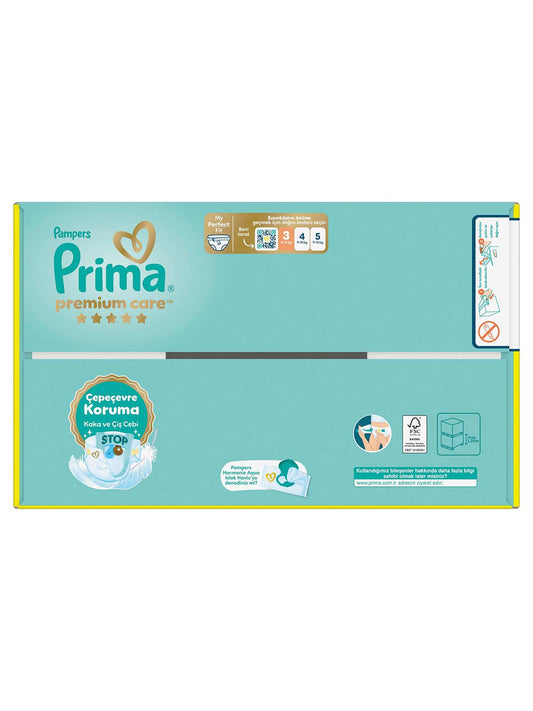 Prima Bebek Bezi Premium Care 3 Beden Midi Fırsat Paket 96 Adet