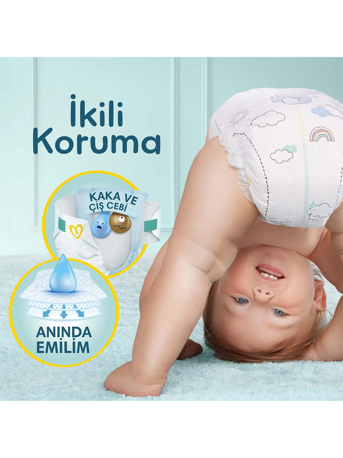 Prima Bebek Bezi Premium Care 3 Beden Midi Fırsat Paket 96 Adet