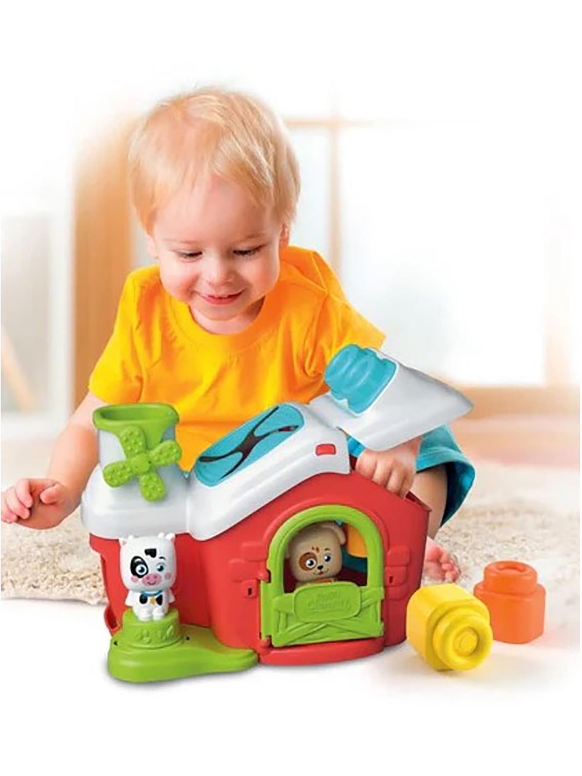 Baby Clementoni Soft Clemmy Yumuşak Blok Duyusal Çiftlik