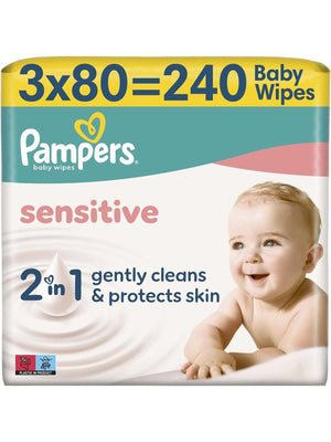 Prima Pampers Sensitive Islak Havlu 3x80 Adet