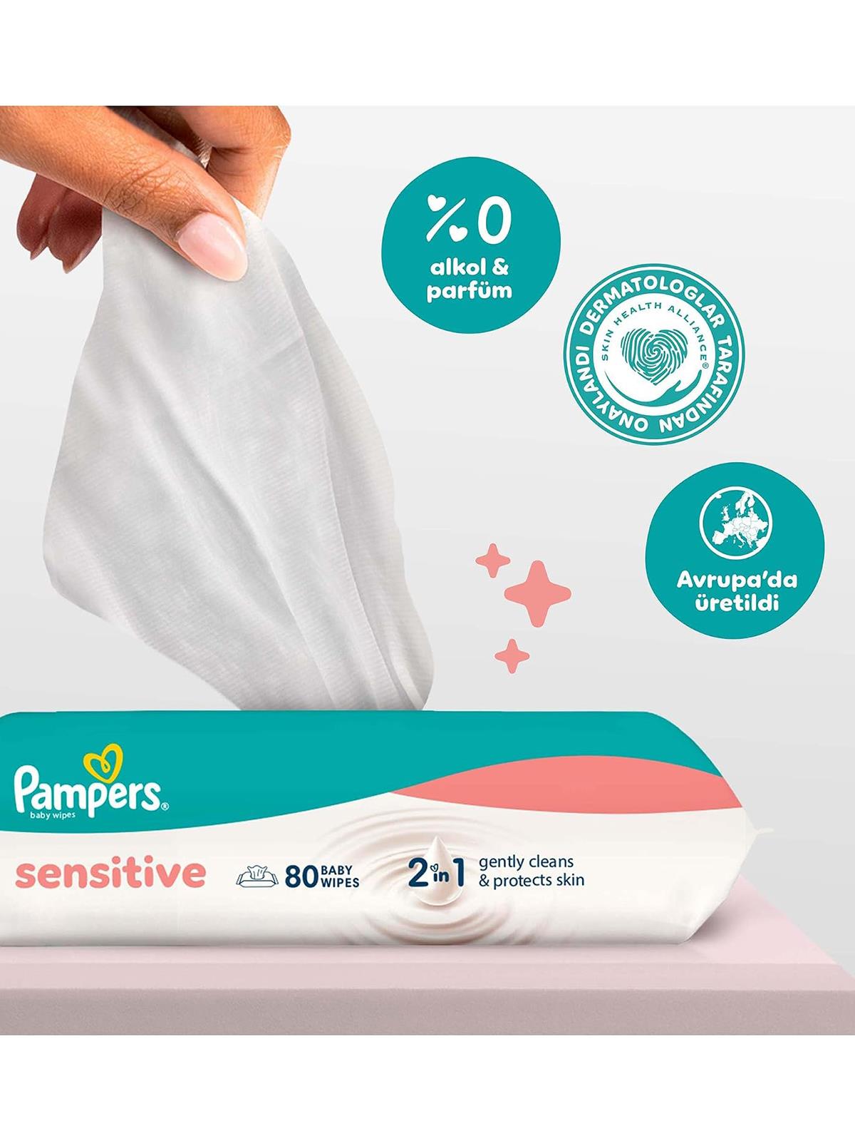 Prima Pampers Sensitive Islak Havlu 3x80 Adet