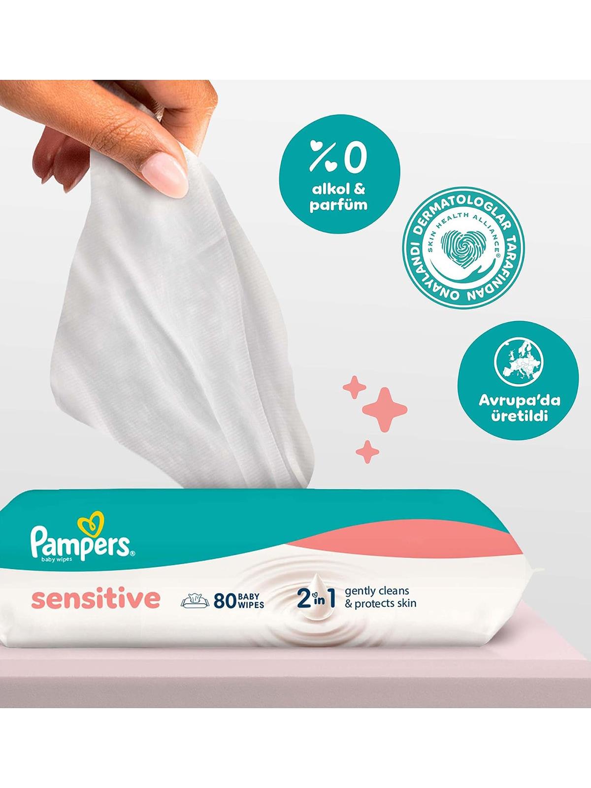 Prima Pampers Sensitive Bebek Islak Havlu 12x80 Adet 960 Yaprak