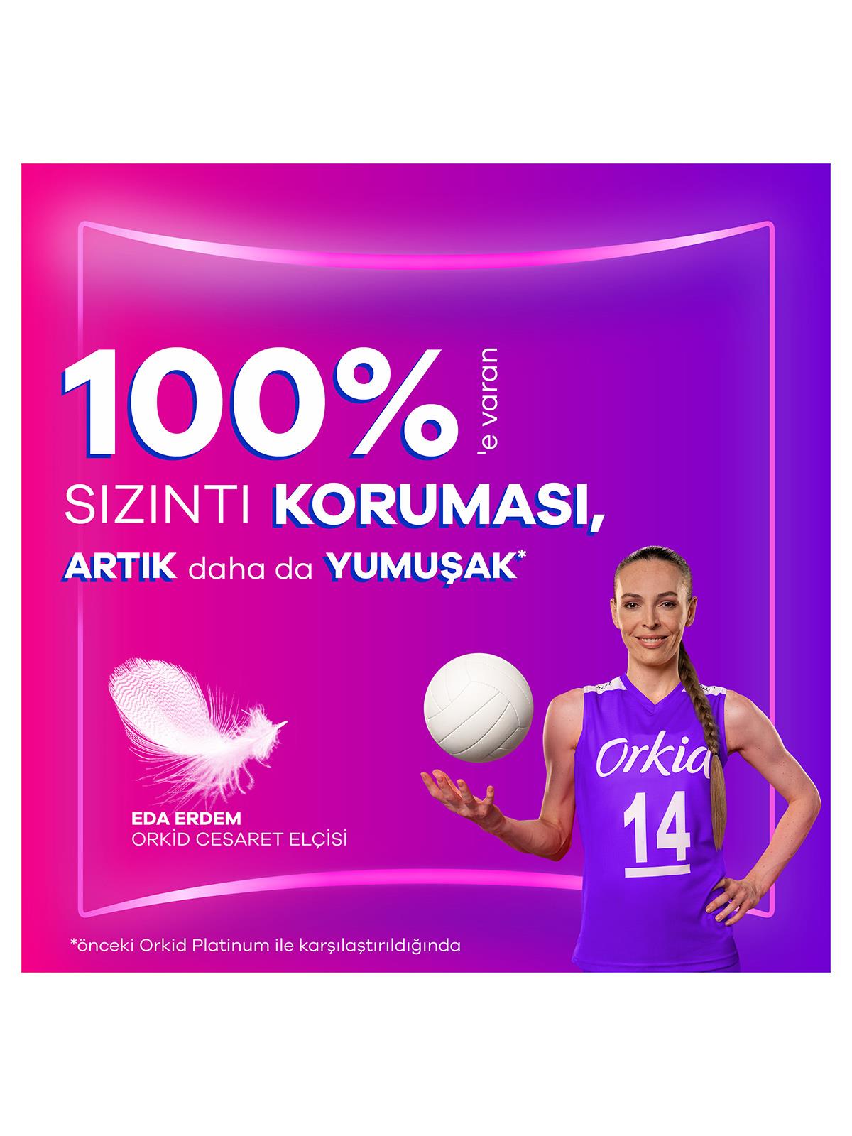 Orkid Platinum Dörtlü Paket Uzun Ekstra 16 Adet