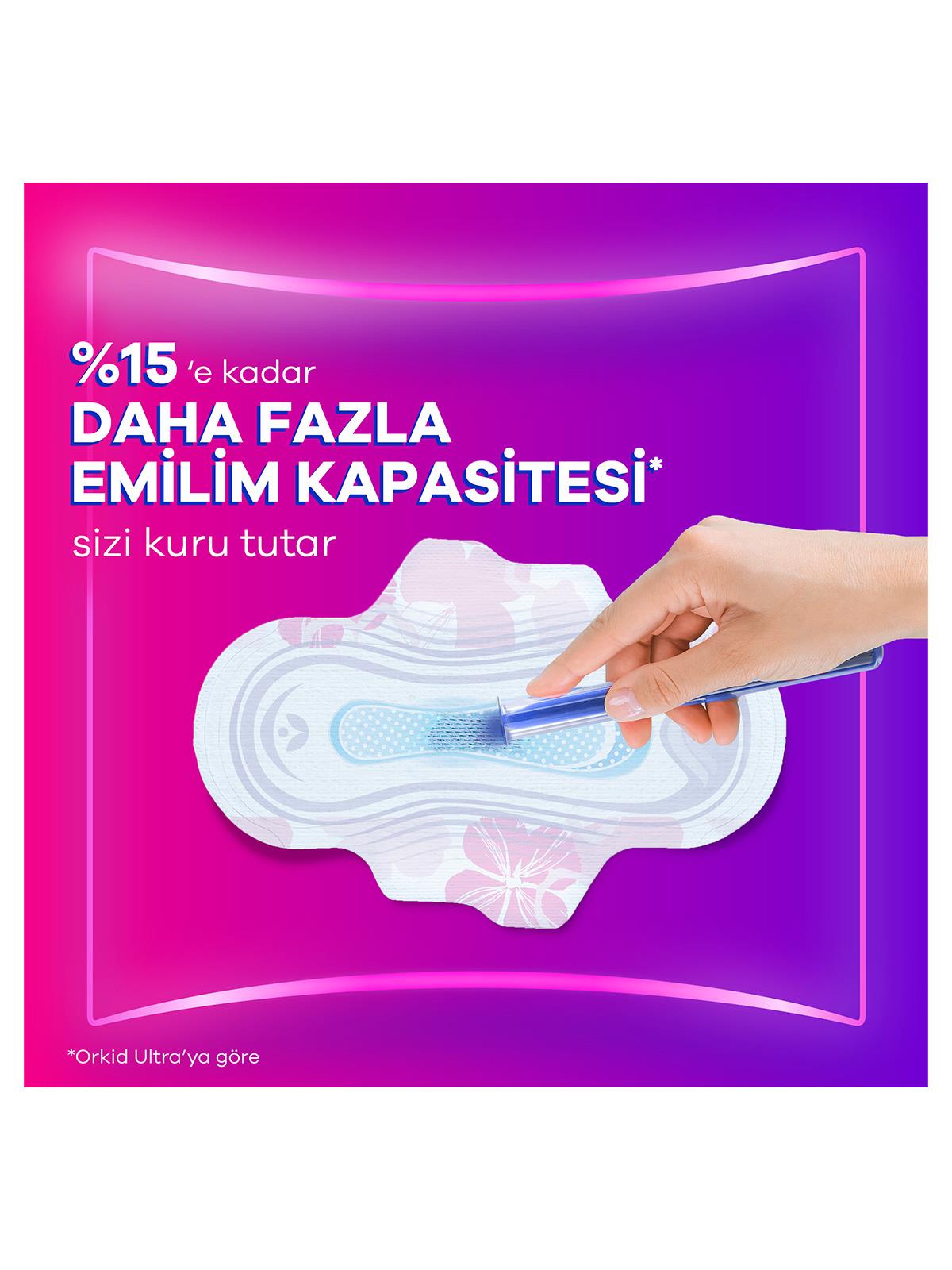Orkid Platinum Dörtlü Paket Uzun Ekstra 16 Adet