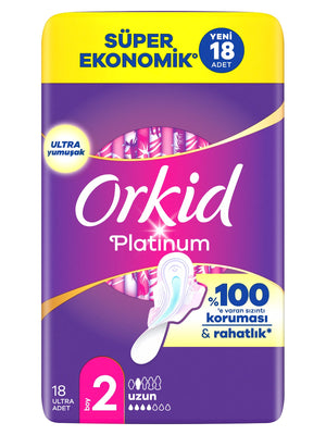 Orkid Platinum Dörtlü Paket Uzun 18 Adet