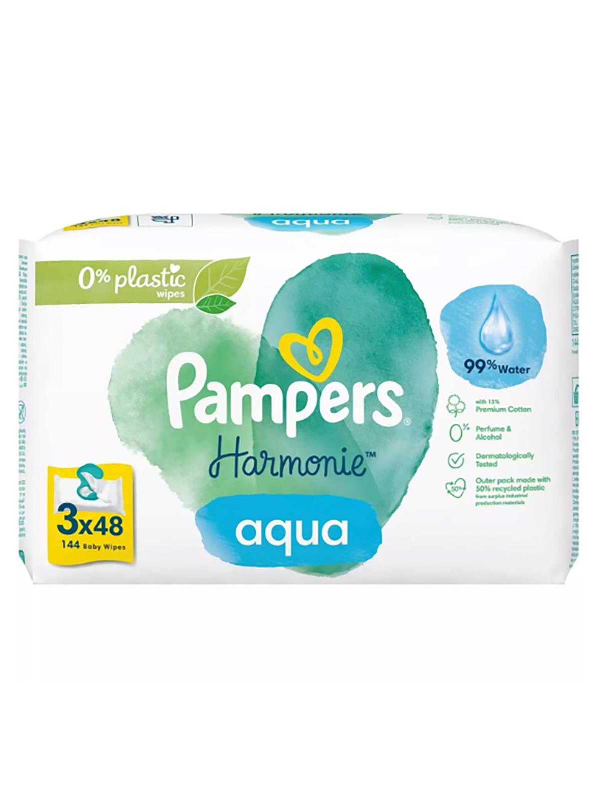 Prima Aqua Pure Islak Havlu Mendil 3`Lü 144 Yaprak