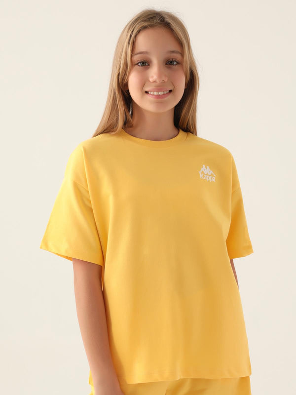 Kappa Kız Çocuk 5-15 Yaş Tişört - Turuncu