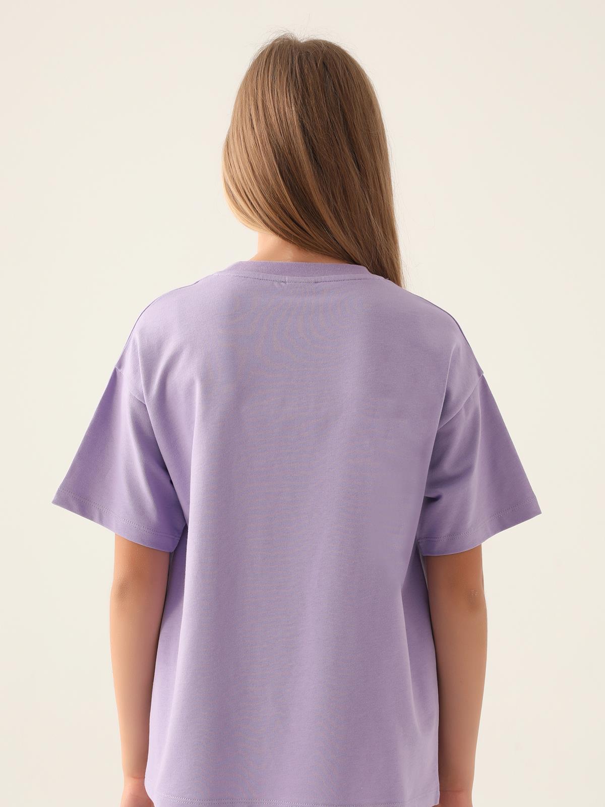 Kappa Kız Çocuk 5-15 Yaş Tişört - Lila