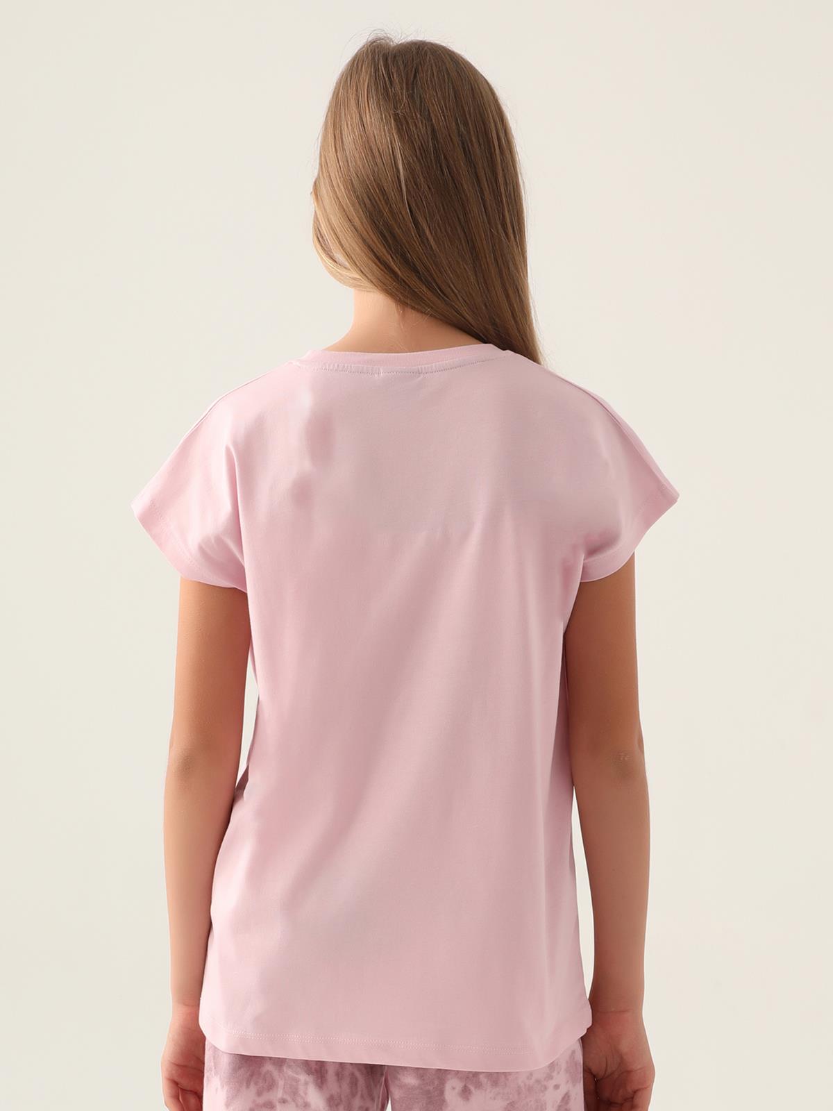 Kappa Kız Çocuk 5-15 Yaş Tişört - Pembe