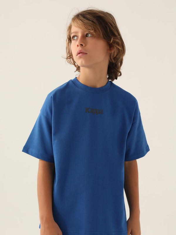 Kappa Erkek Çocuk 5-15 Yaş Tişört - Mavi