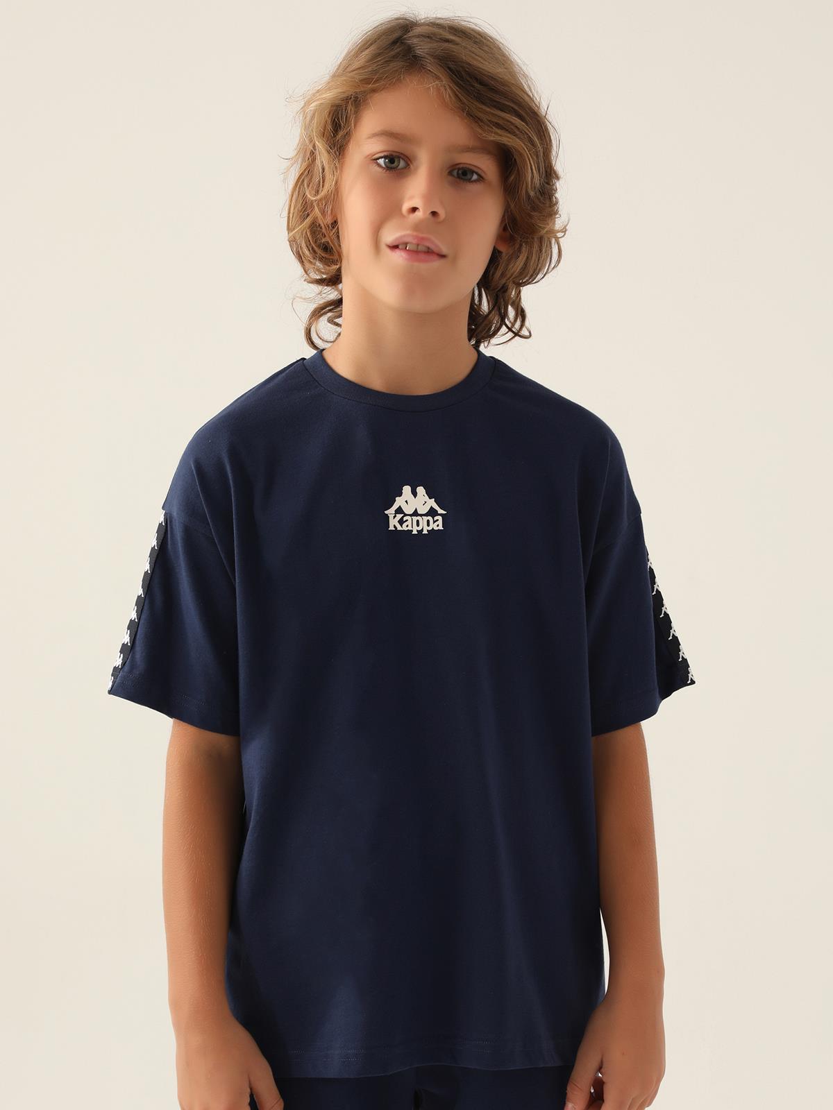 Kappa Erkek Çocuk 5-15 Yaş Tişört - Mavi
