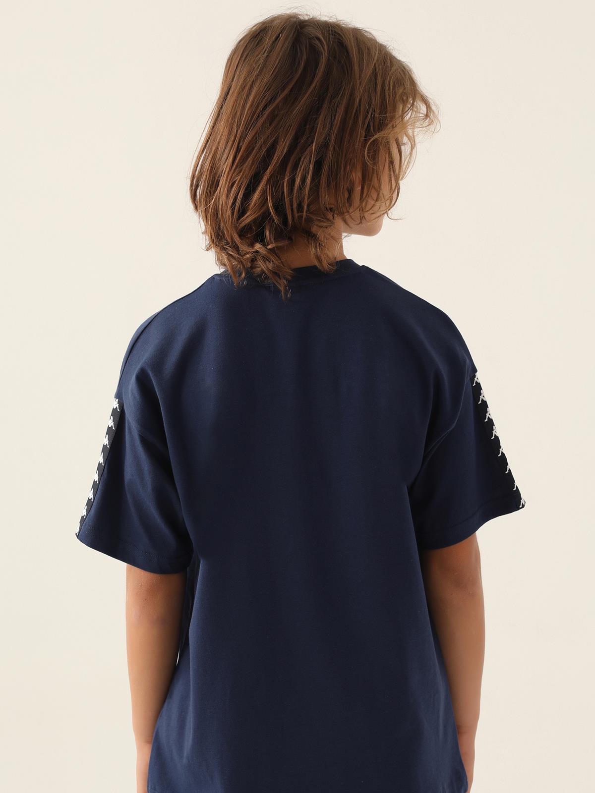 Kappa Erkek Çocuk 5-15 Yaş Tişört - Mavi