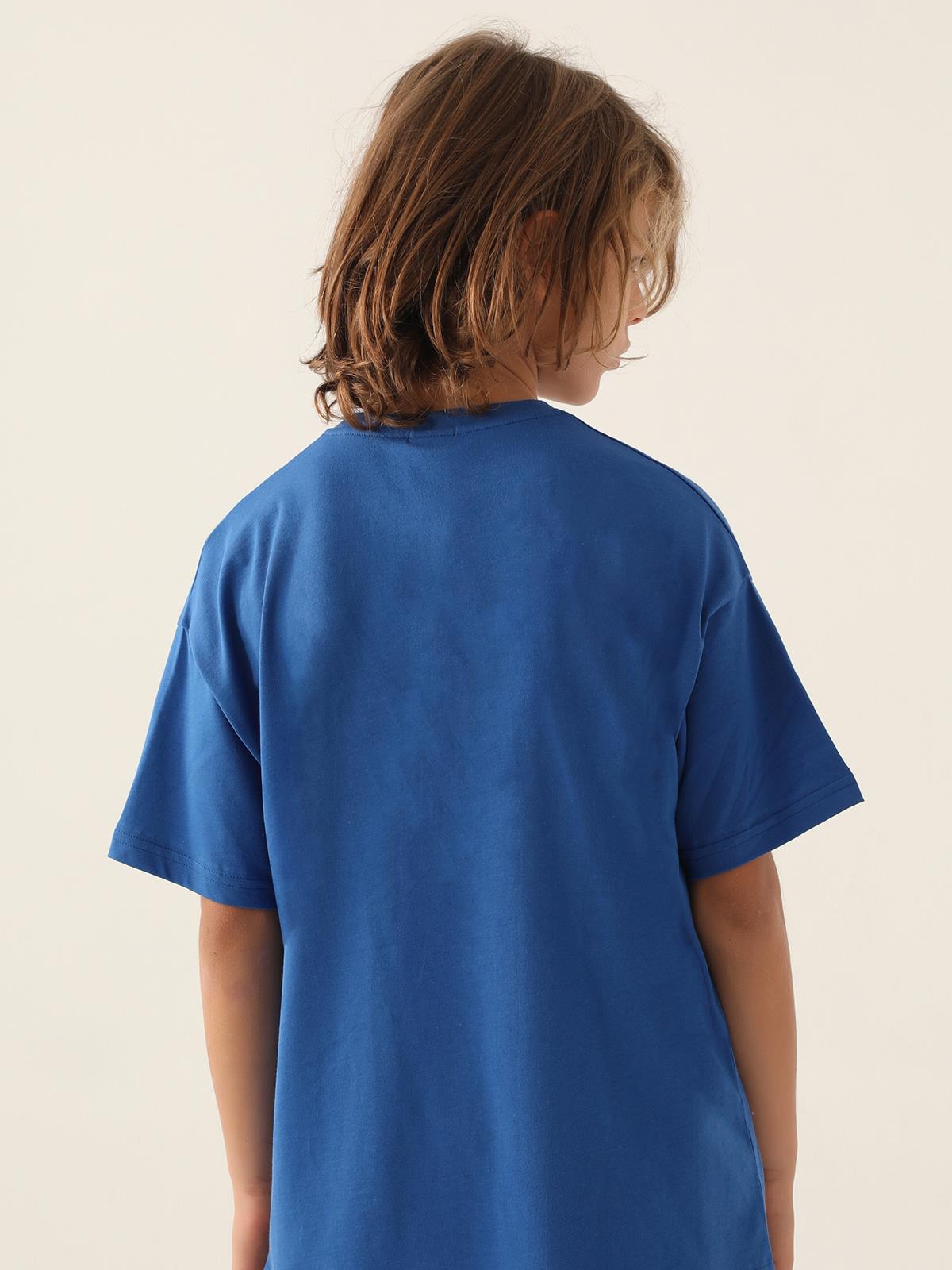 Kappa Erkek Çocuk 5-15 Yaş Tişört - Mavi