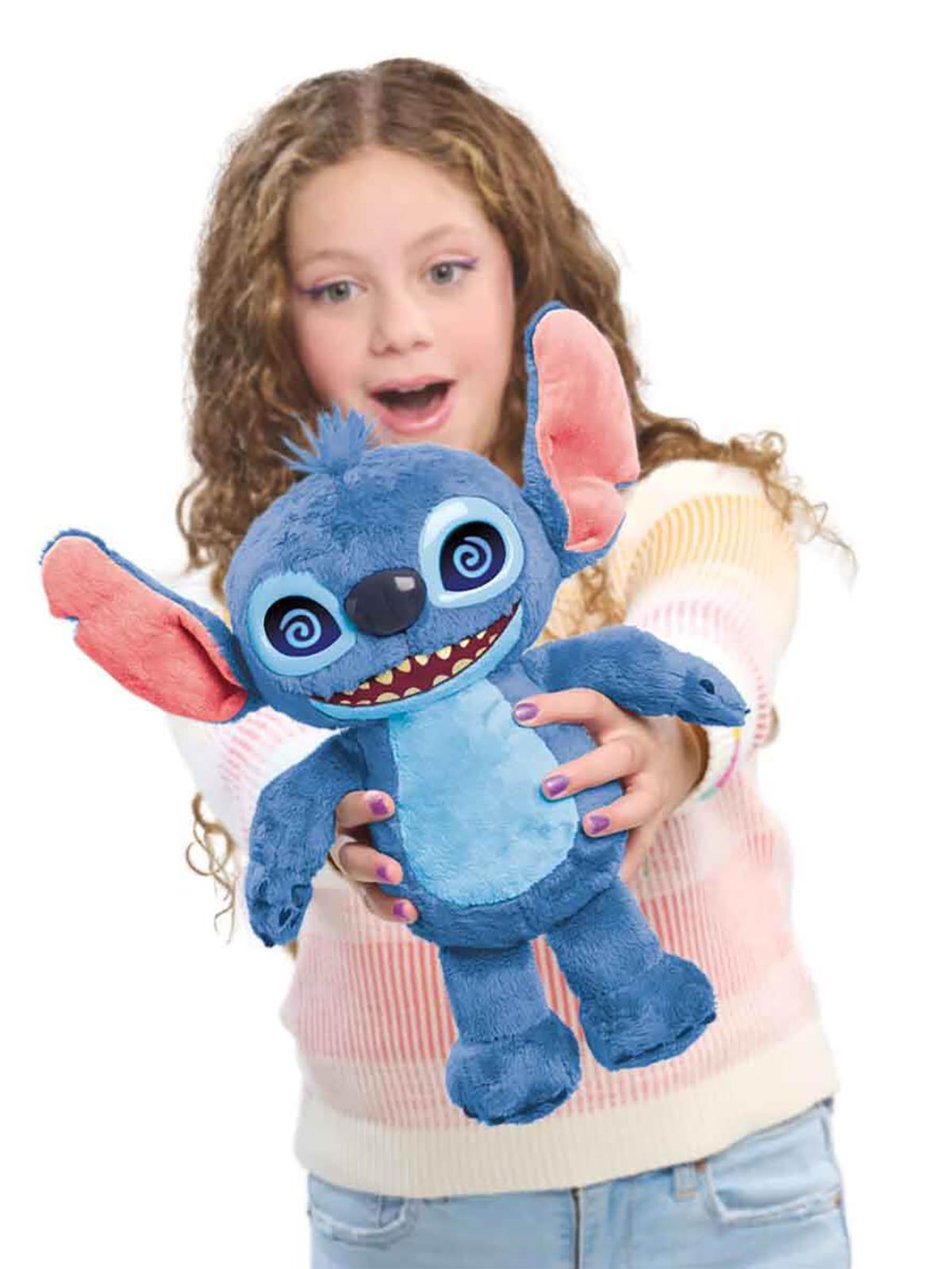 Ceren Oyuncak Stitch 36 Cm Duygular Interaktıf Peluş 50'Den Fazla Ses