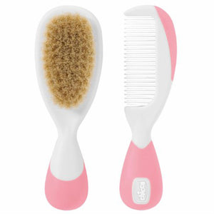 Chicco Fırça Ve Tarak Seti 0 Ay+ - Pembe
