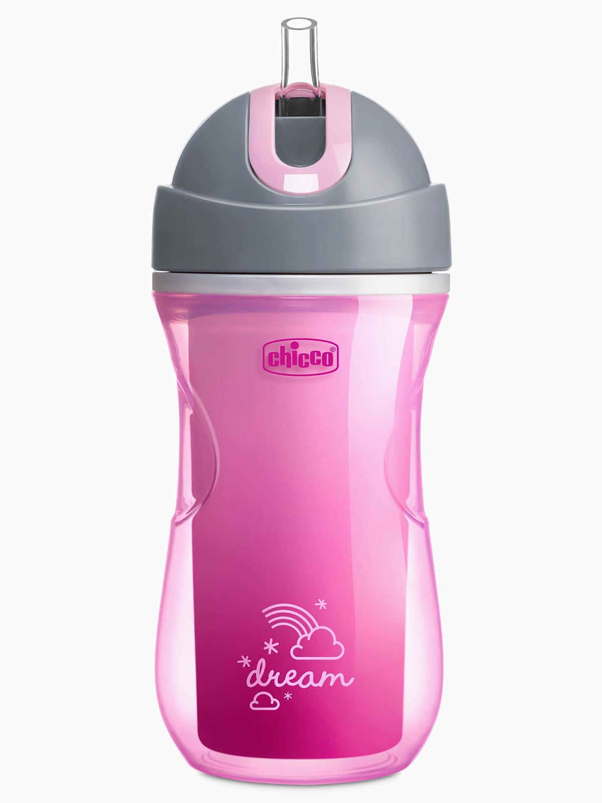 Chicco Isı Yalıtımlı Sport Bardak Pipetli 14 Ay+ - Pembe
