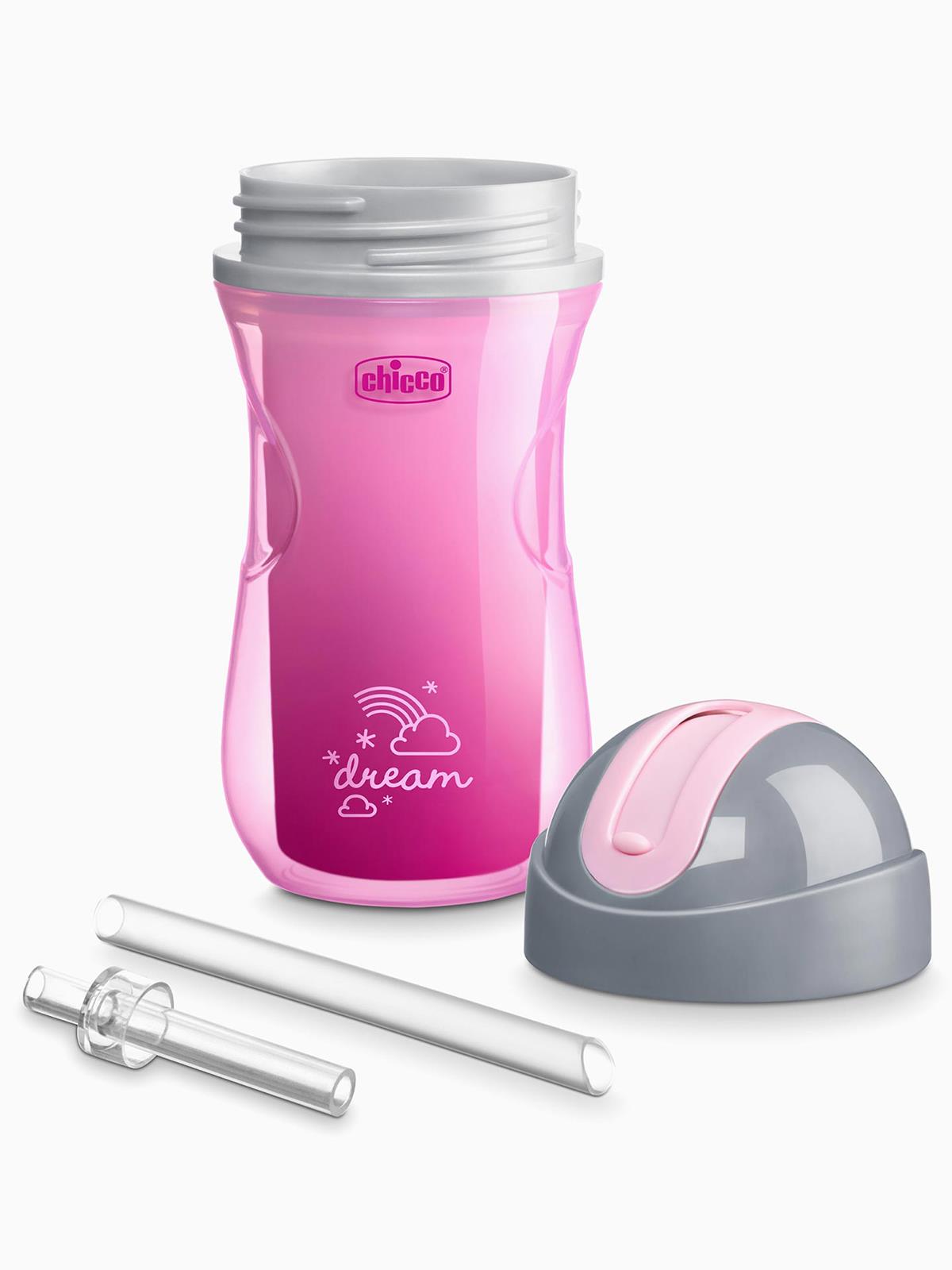 Chicco Isı Yalıtımlı Sport Bardak Pipetli 14 Ay+ - Pembe