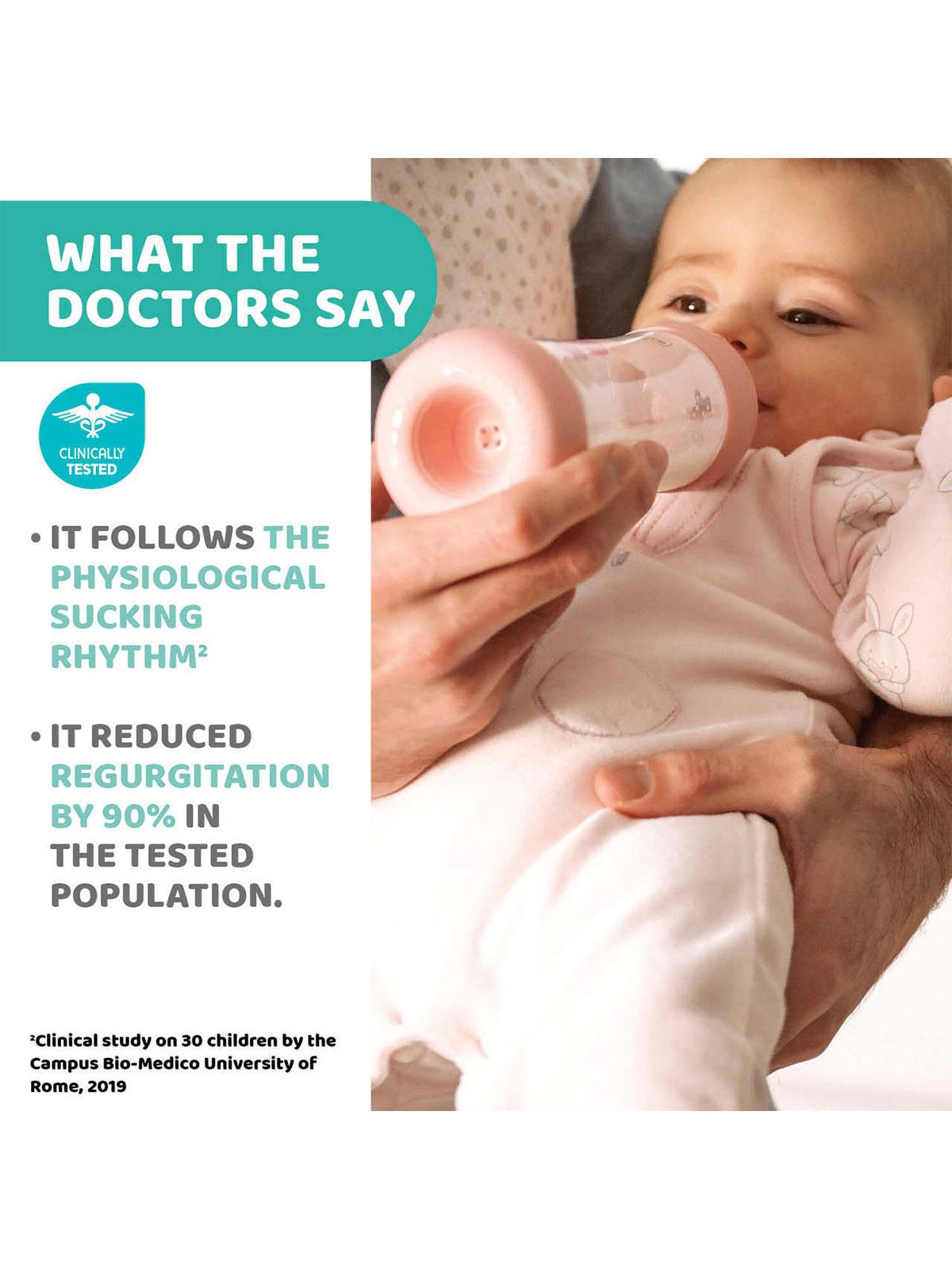 Chicco P5 Antikolik Biberon Pp 300 ml - Mavi