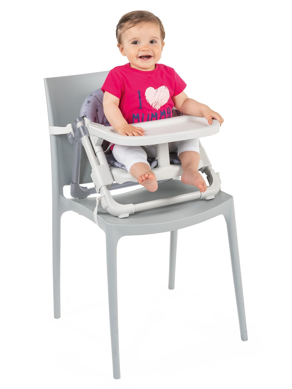 Chicco Chairy Dönüştürülebilir Yükseltici Mama Sandalyesi - Mavi