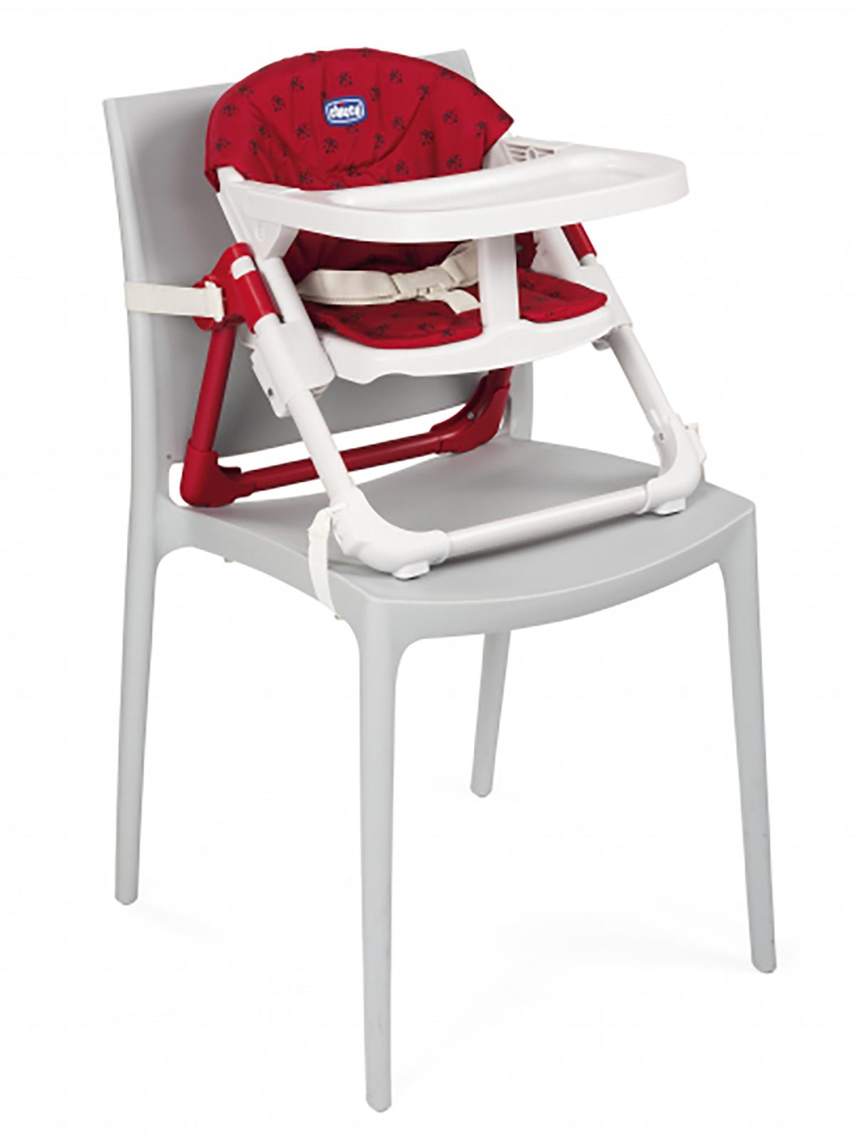 Chicco Chairy Dönüştürülebilir Yükseltici Mama Sandalyesi - Kırmızı