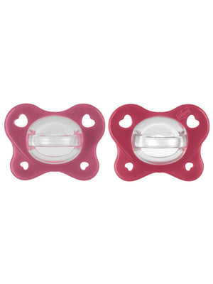 Chicco Physioforma Dual Soft Kız 16-36 Ay 2'li Emzik