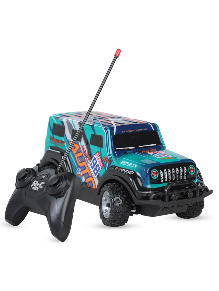 Can Oyuncak Uzaktan Kumandalı Şarjlı Araba - Yeşil