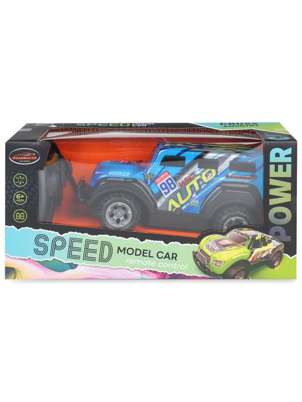 Can Oyuncak Uzaktan Kumandalı Şarjlı Araba - Mavi