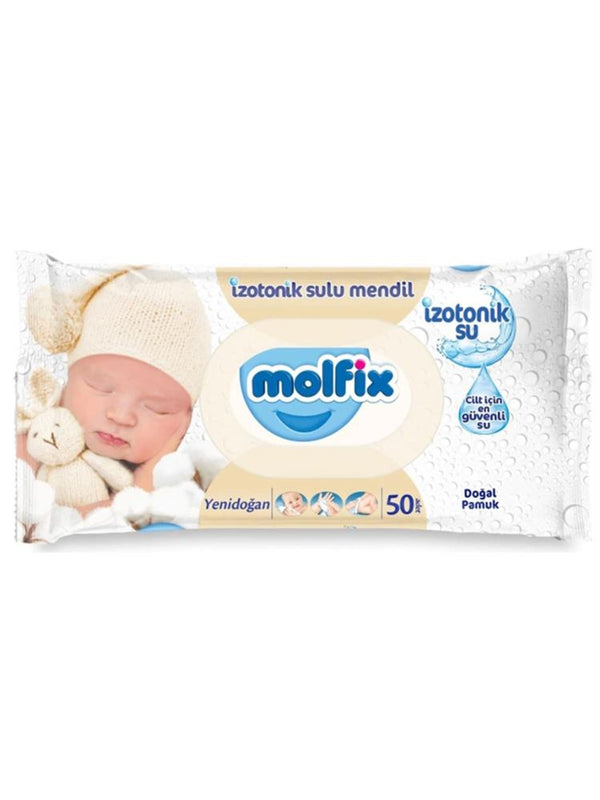 Molfix İzotonik Islak Mendil Yenidoğan 50 Adet