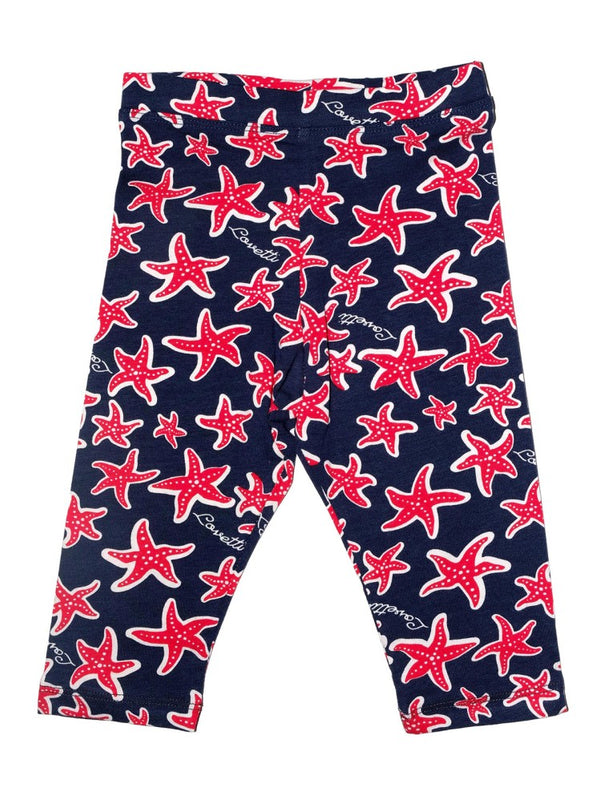 Lovetti 1-4 Yaş Starfish Desen 5-8 Yaş Tayt - Lacivert