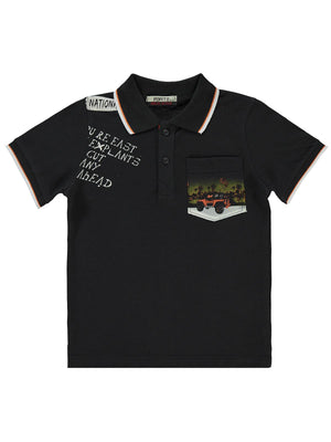 Popito Bebe Yakalı 1-4 Yaş Tişört