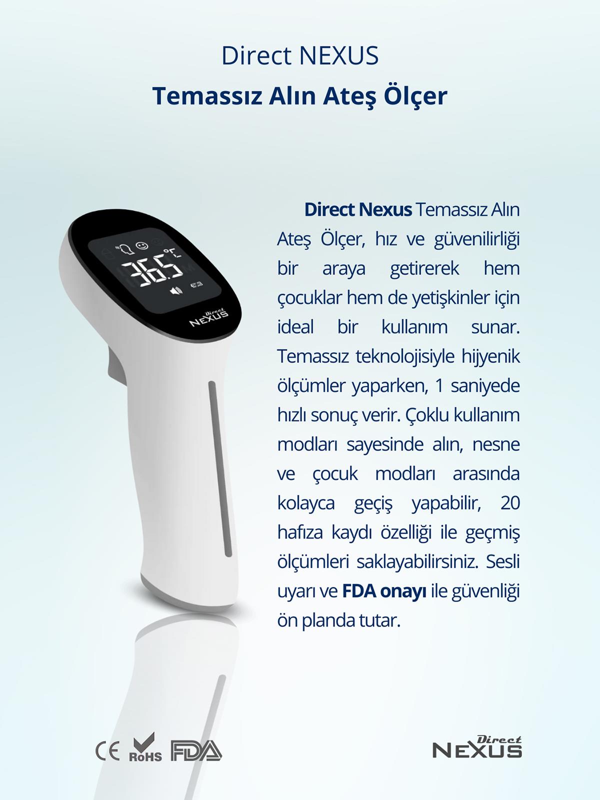 Direct Nexus Infrared (Tabanca) Ateş Ölçer | Civil – Civilim.com